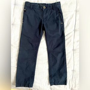 Hugo Boss navy chino pants, size 4